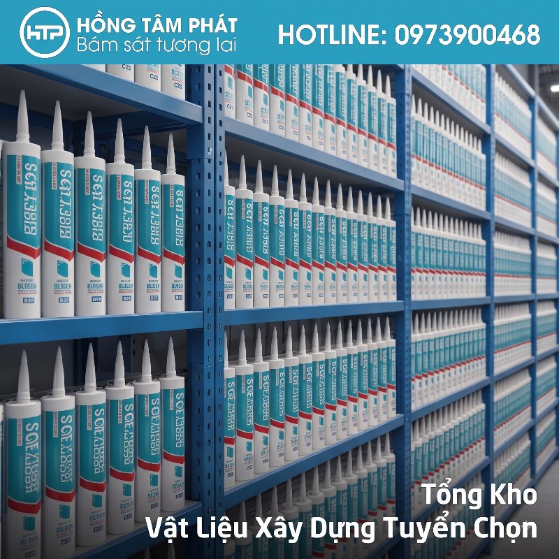 Nhập hàng tận gốc tại Tổng Kho Keo Silicone Dowsil Hồng Tâm Phát hôm nay.