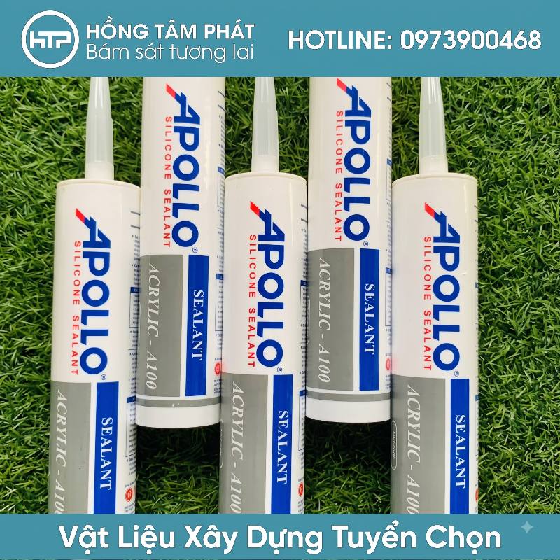 Đại Lý Keo Silicone Apollo phân phối đủ các mã A100, A300, A500 và A600.