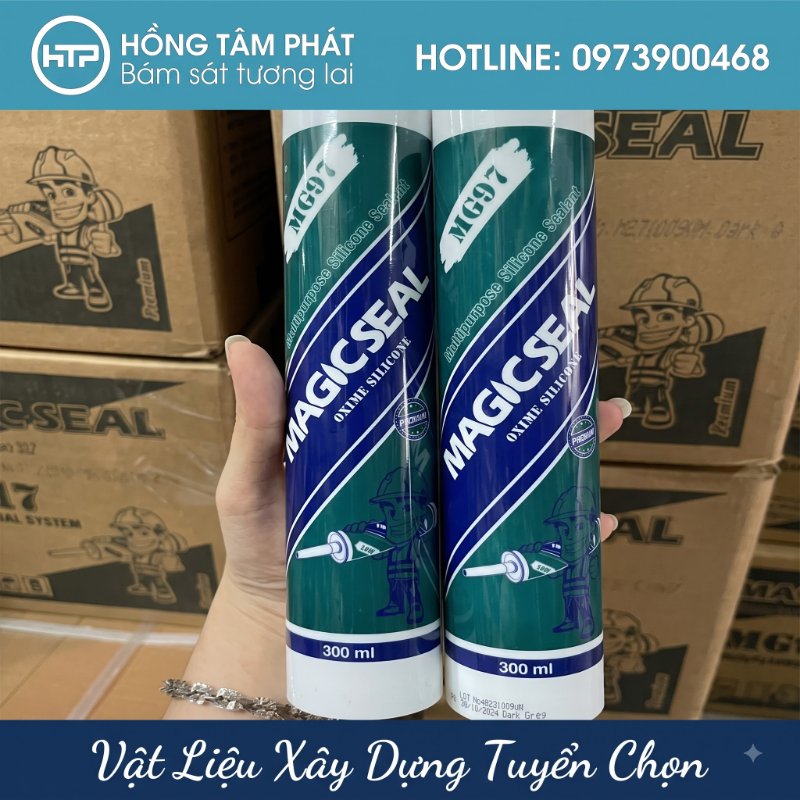 Thợ thầu tin tưởng nhập thùng từ Đại Lý Keo Silicone Magicseal để làm vách
