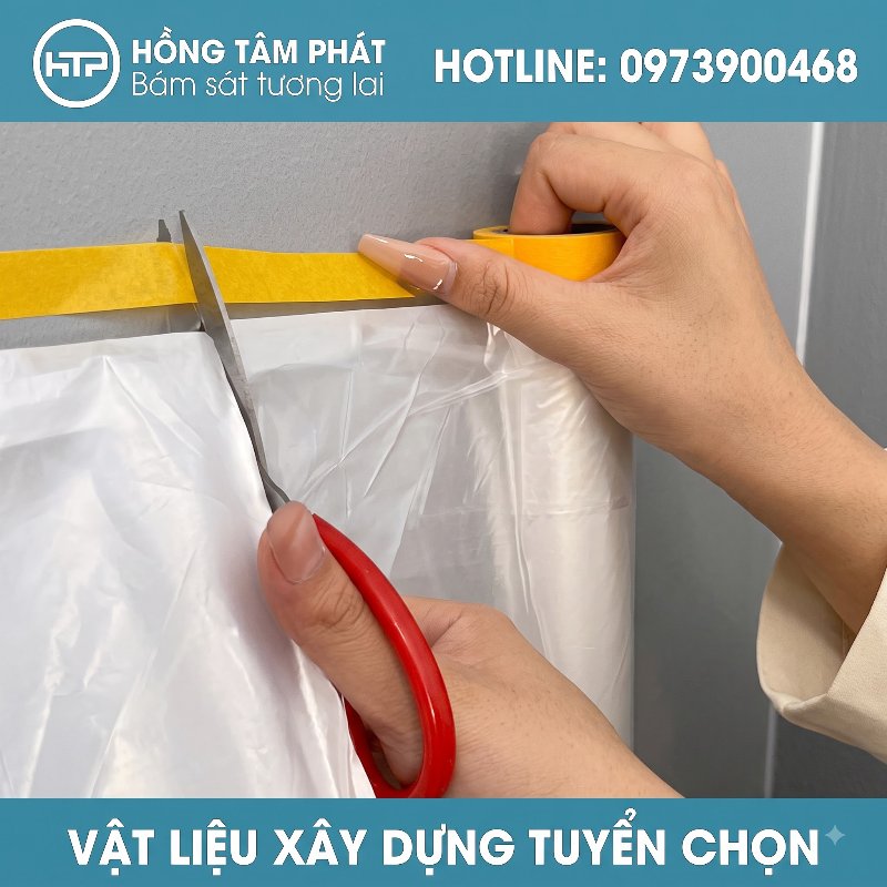 Hồng Tâm Phát chuyên bán sỉ Màng bọc PE chống bụi cho các kho bãi hàng hóa.