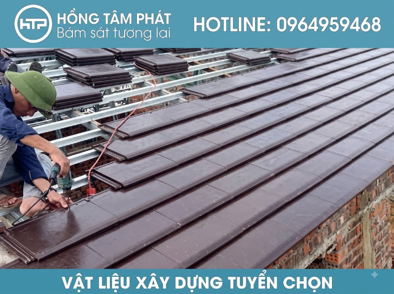 Giải pháp thi công ngói phẳng đẹp cho các căn biệt thự và nhà phố cao cấp hiện nay.