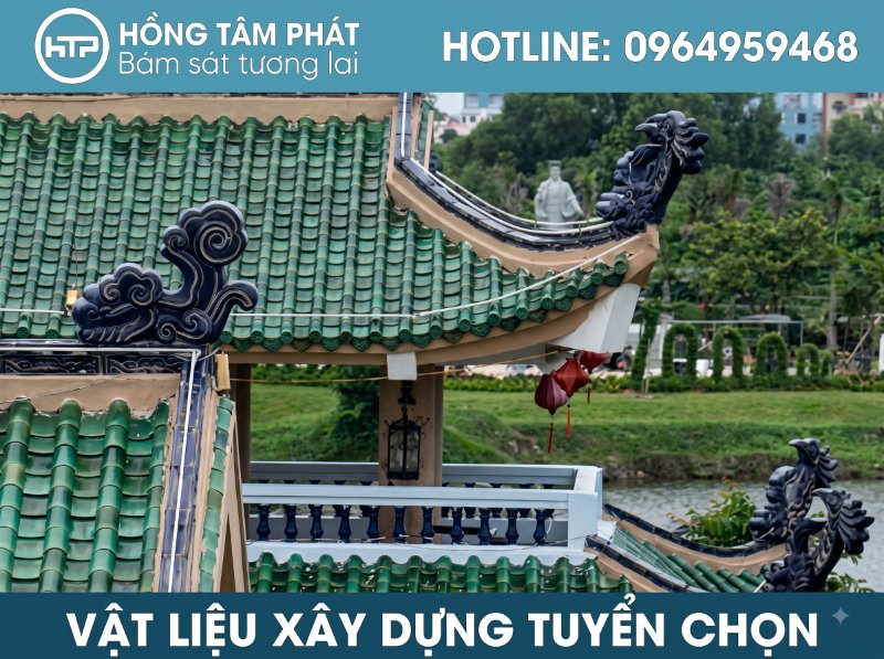 Lựa chọn thi công ngói âm dương đẹp để tái hiện không gian kiến trúc hoài niệm.