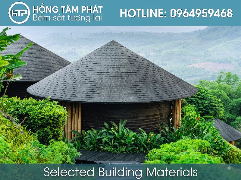 Nâng tầm thẩm mỹ mái nhà của bạn với giải pháp thi công ngói bitum đẹp hiện đại.