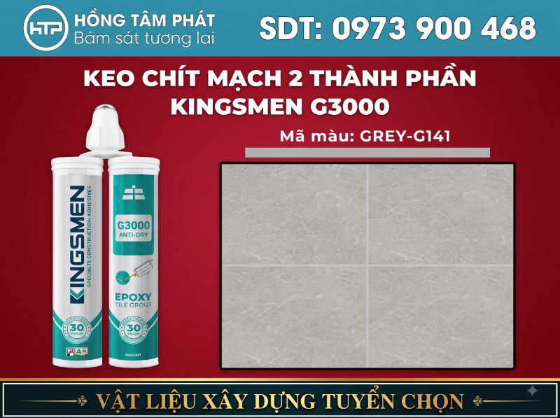 Lựa chọn màu sắc dễ dàng qua BẢNG MÀU KEO RON KINGSMEN phong phú.