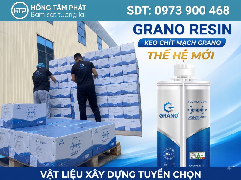 KEO EPOXY GRANO chịu lực và chịu nhiệt cực kỳ vượt trội hiện nay.