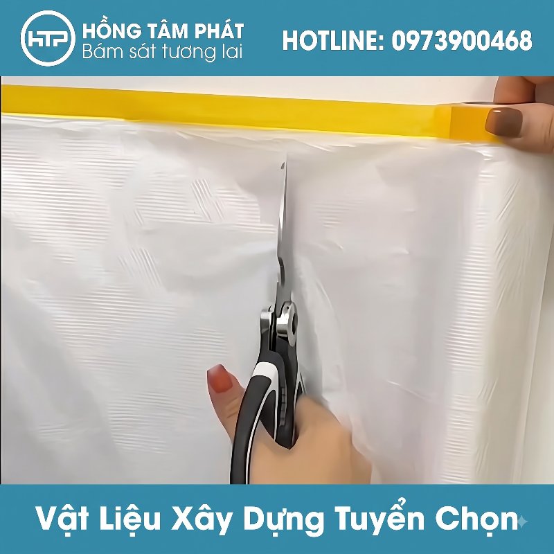 Giải pháp đóng gói an toàn tiết kiệm chi phí nhờ có Màng bọc PE chống bụi HTP.