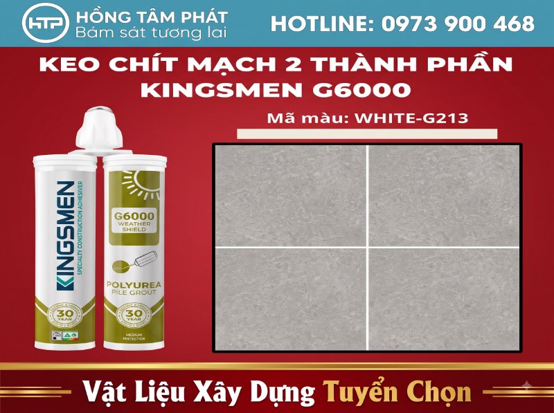 Keo ron Kingsmen trong nhà không mùi độc hại, an toàn tuyệt đối.