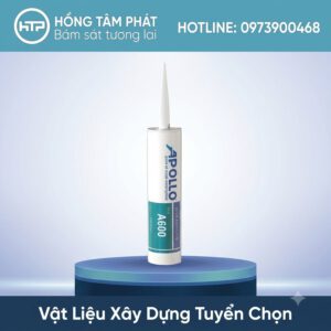 Sản phẩm Silicone Apollo A600 đạt chuẩn chất lượng cho c&ocirc;ng tr&igrave;nh hiện đại.