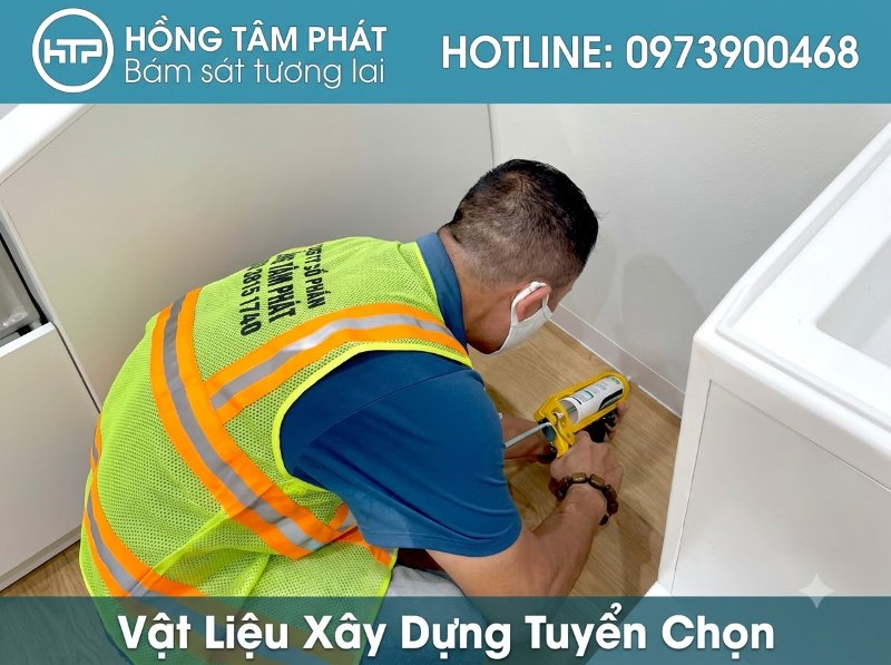 Keo silicone chịu nhiệt tốt, độ đàn hồi cao không lo bong tróc theo năm.