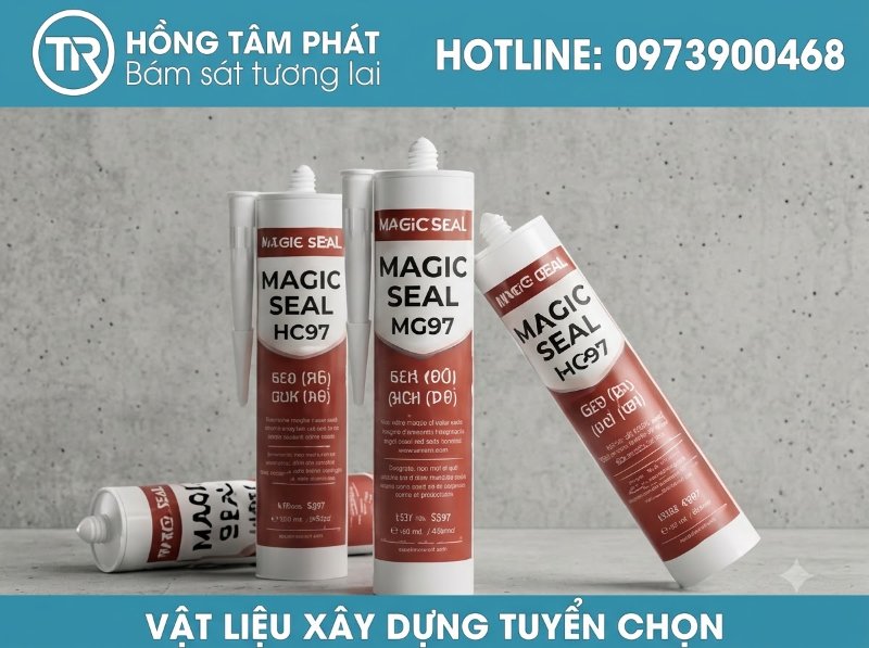 Thi công nhanh chóng, kết dính mạnh với dòng silicone màu red chính hãng chất lượng.