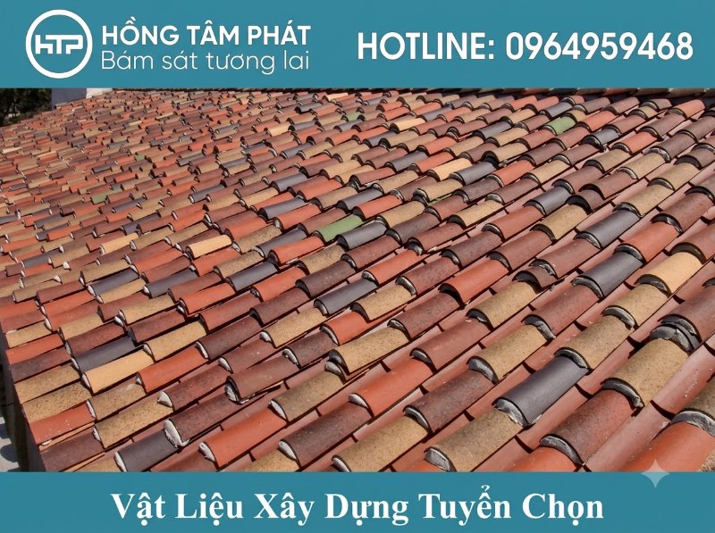 Quy trình thi công ngói cong ngói cổ đẹp tỉ mỉ từng chi tiết góc mái cong uốn lượn.