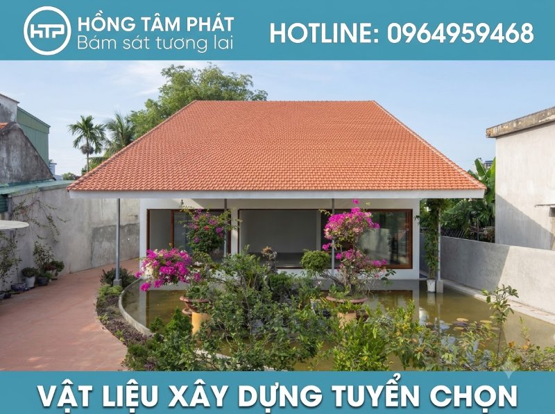 Dịch vụ thi công mái ngói đẹp chống nóng và cách nhiệt cực tốt cho không gian sống.