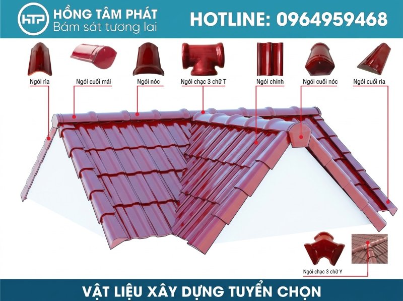Giải pháp hoàn hảo từ hệ thống phụ kiện cho mái ngói giúp chống chịu mọi thời tiết.