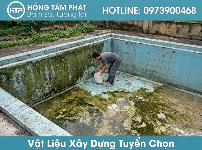 Khám phá cách làm sạch rong rêu trên bề mặt đá tự nhiên mà không làm mòn vật liệu.