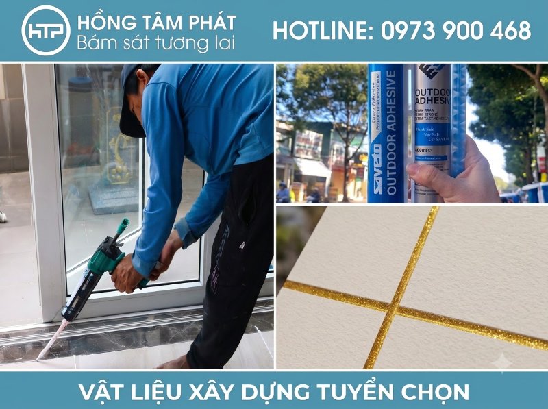 Thi công chuyên nghiệp cho khu vực ngoại thất với Keo ron Saveto.