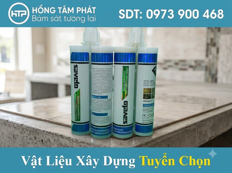 Trải nghiệm keo chà ron Saveto chống thấm nước cực kỳ hiệu quả và bền.