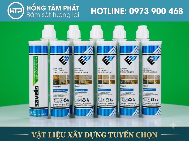 Lựa chọn hàng đầu với dòng keo 2 thành phần Saveto chuẩn hàng chính hãng.