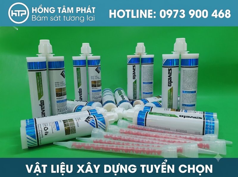 Sử dụng keo 2 thành phần Saveto giúp chống thấm cực kỳ hiệu quả và bền.