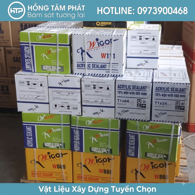 Đại Lý Keo Silicone Wigo cam kết cung cấp hàng chuẩn chất lượng 100%.