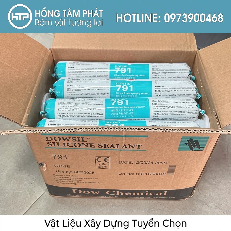Xử lý triệt để khe nứt và chống dột nước hoàn hảo cùng thương hiệu Dowsil.