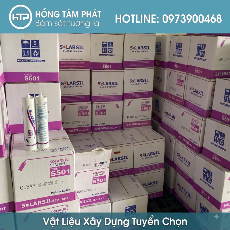 Độ dẻo đàn hồi ấn tượng khi mua hàng từ Đại Lý Keo Silicone Solarsil uy tín.