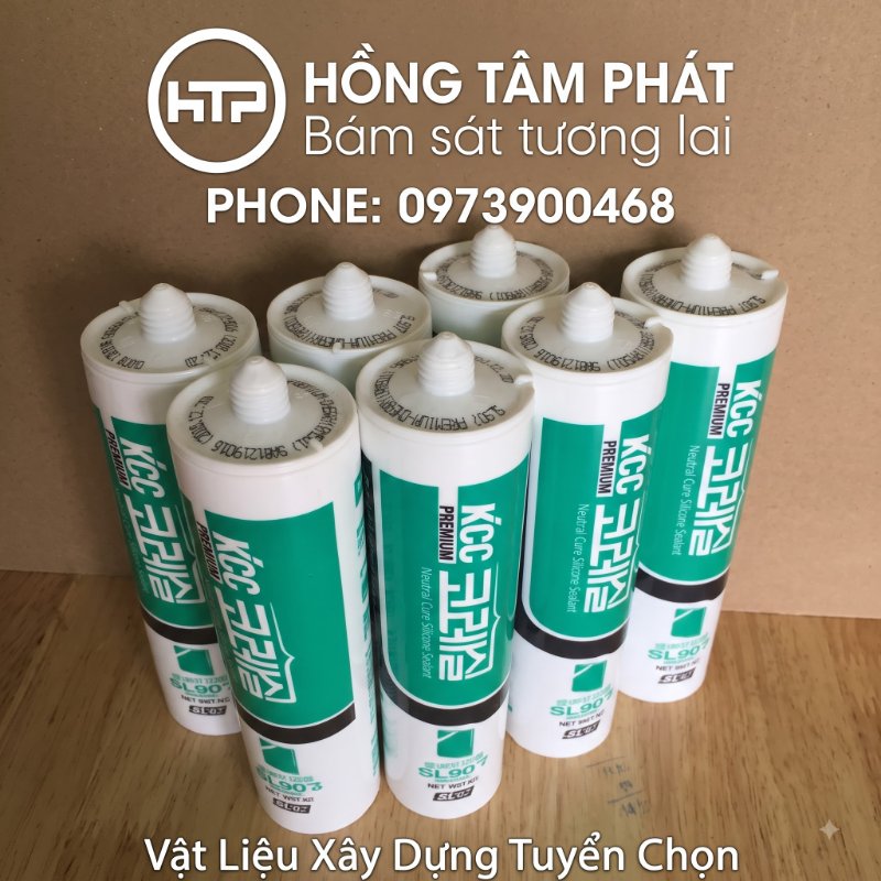 Tổng Kho Keo Silicone KCC phục vụ nhiệt tình cho các công trình cao ốc kính.