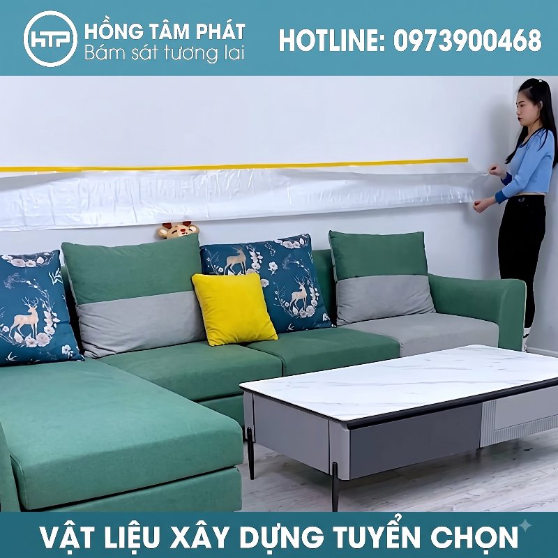 Mua Màng che bụi nội thất tại kho HTP để giữ không gian sống luôn tinh tươm.