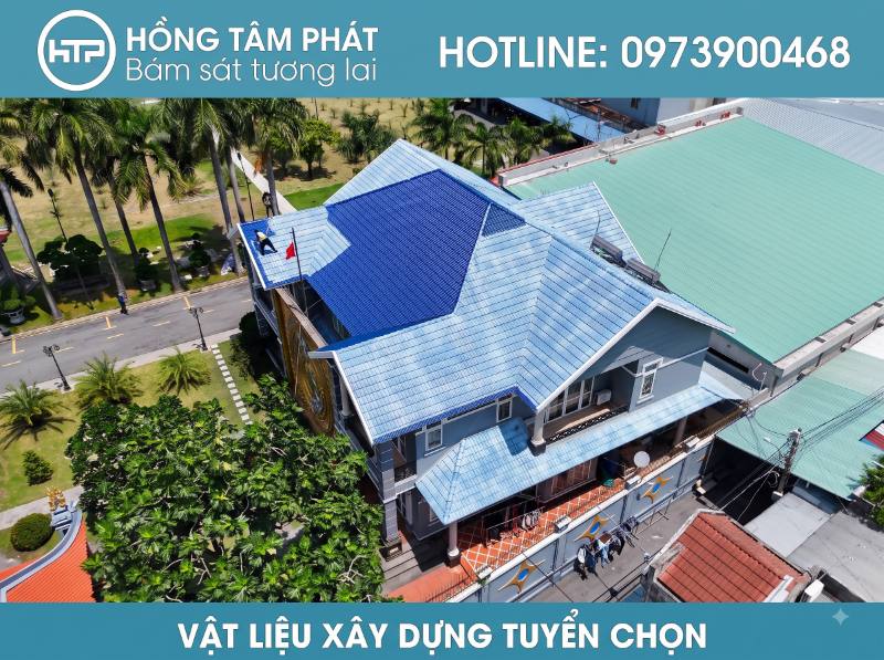 HTP cam kết cung cấp Sơn Mái Ngói Terraco chuẩn date mới từ nhà máy.