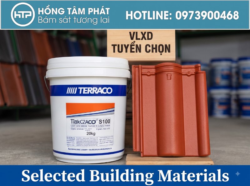 Quy Trình Sơn Mái Ngói Terraco chuẩn kỹ thuật giúp mái nhà bền đẹp lâu.