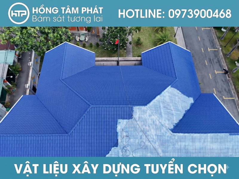 Bàn giao công trình hoàn hảo nhờ thực hiện Quy Trình Sơn Mái Ngói Terraco.