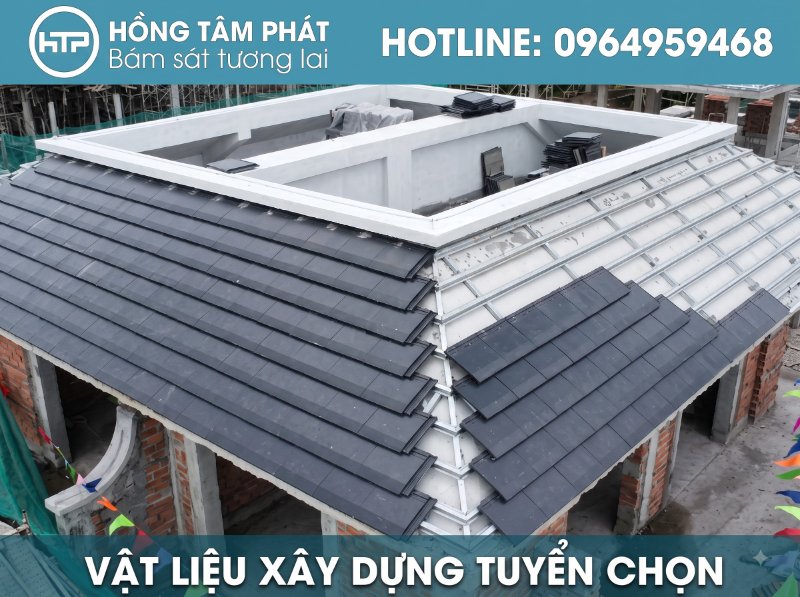 Báo giá thi công ngói phẳng đẹp trọn gói vật tư và nhân công cực kỳ cạnh tranh.