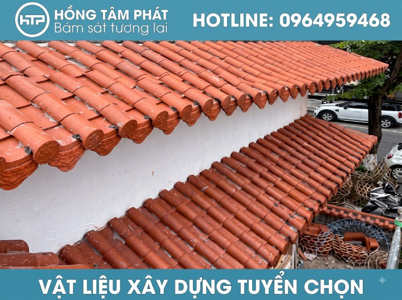 Giải pháp thi công ngói âm dương đẹp giúp không gian nhà luôn thoáng mát, cổ điển.