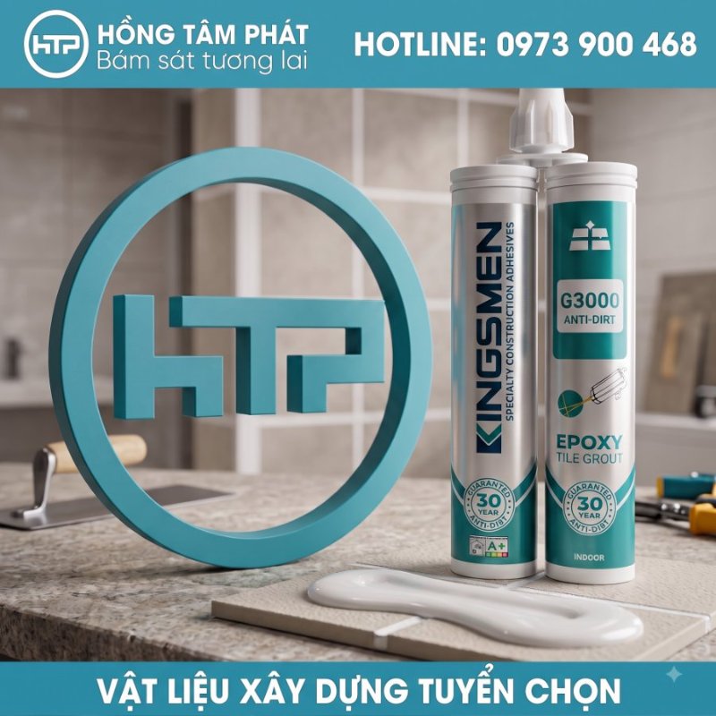 Lựa chọn hàng đầu của thợ thi công chuyên nghiệp: keo chà ron 2 thành phần.