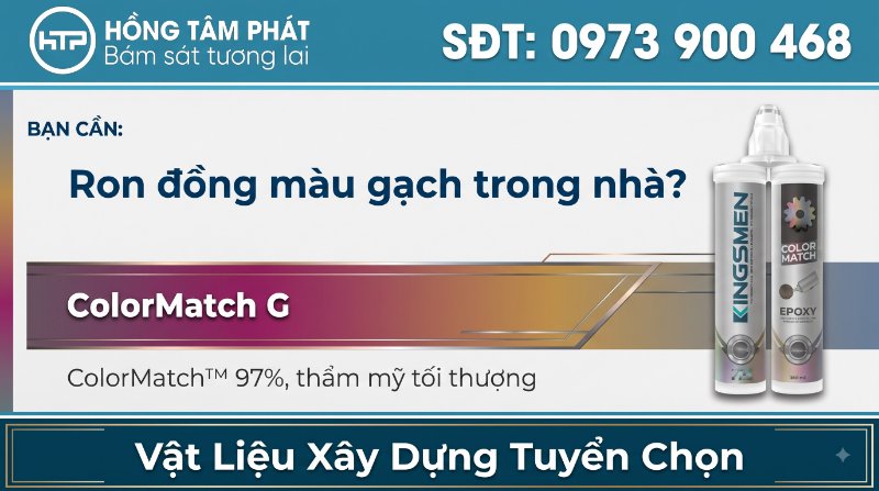 Tìm hiểu nguồn gốc Keo Epoxy 2 thành phần Kingsmen của công ty nào?