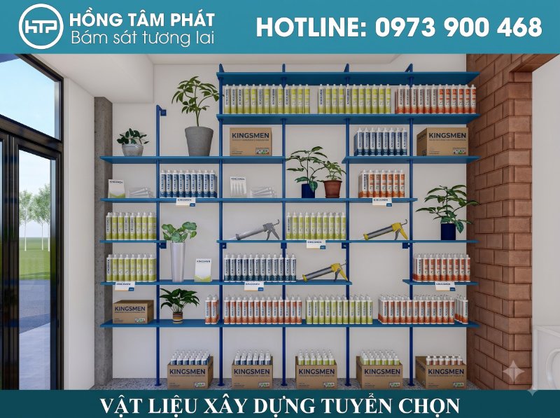 Mang lại không gian sống sạch sẽ nhờ Keo ron Kingsmen trong nhà chuẩn.