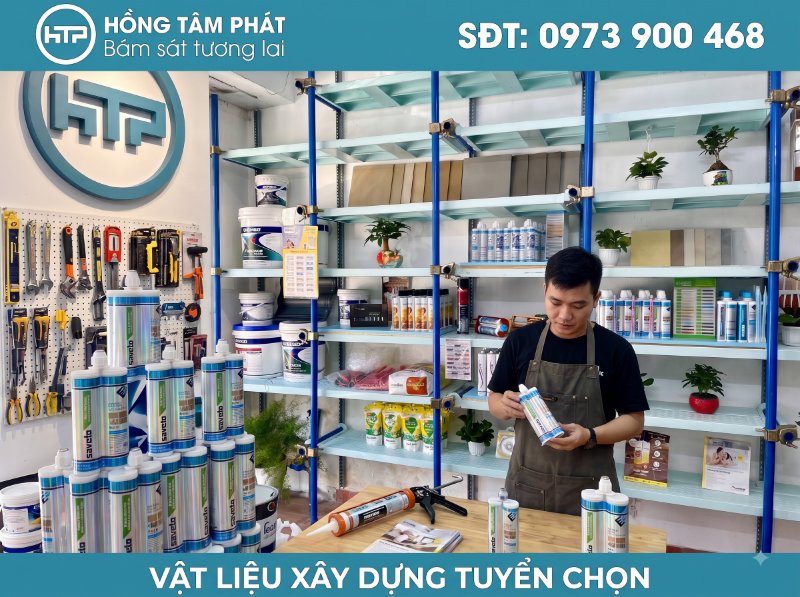 Sản phẩm Keo ron Saveto trong nhà giữ màu sắc bền đẹp theo thời gian.