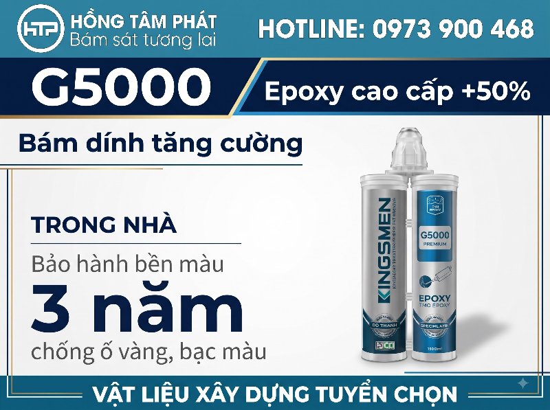 Tổng Đại lý keo Epoxy 2 thành phần Kingsmen luôn có nhiều ưu đãi lớn