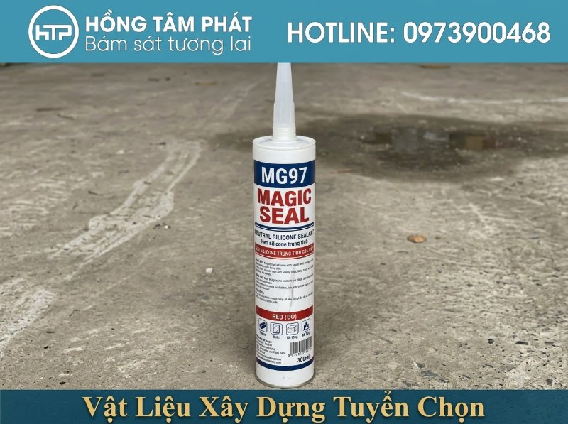 Giải pháp gắn kết đa năng với dòng silicone màu đỏ chuyên dụng độ bền cực cao.