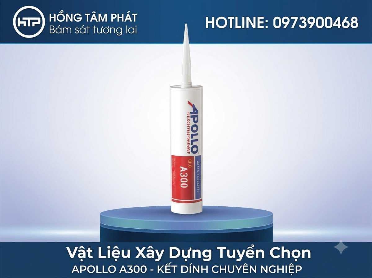 Hotline 0938300468 báo giá Silicone Apollo A300 giao nhanh tận công trình.