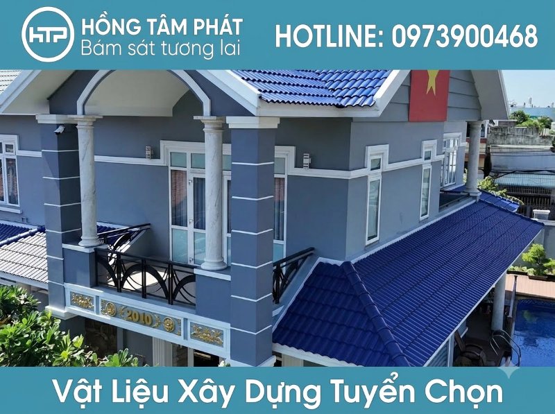 Trả lại vẻ đẹp hoàn mỹ cho ngôi nhà qua dịch vụ phục hồi mái ngói cũ HTP.