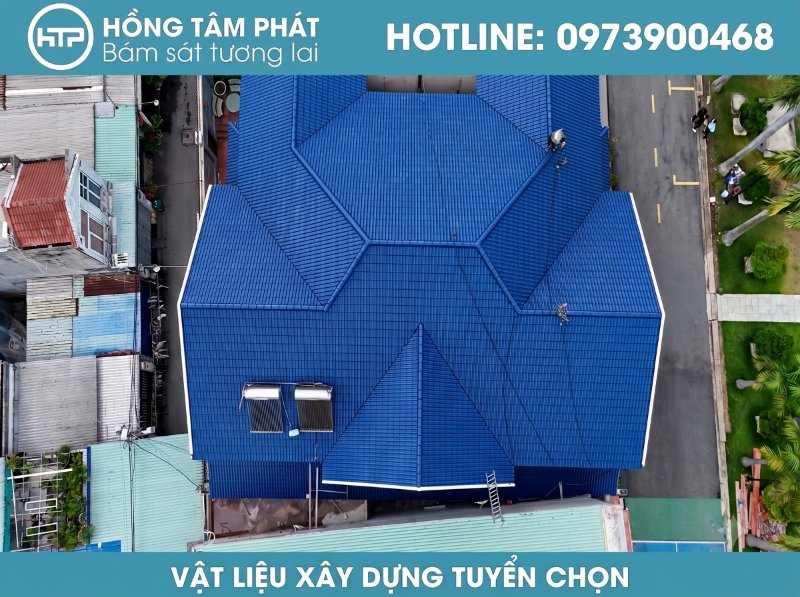 HTP hỗ trợ giao hỏa tốc tận công trình khi khách Mua Sơn Ngói Terraco Chính Hãng.