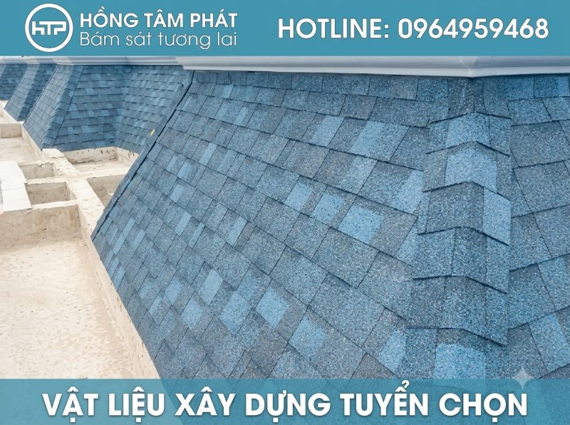 Lựa chọn thi công ngói bitum đẹp để chống thấm dột tuyệt đối cho các công trình.