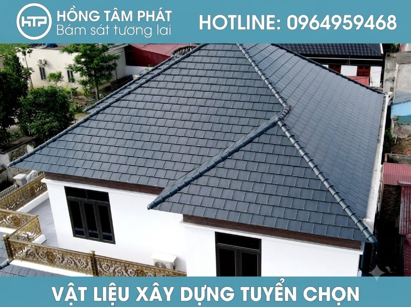Hoàn thiện tổ ấm độc đáo cùng dịch vụ thi công ngói vuông đẹp chuyên nghiệp nhất.