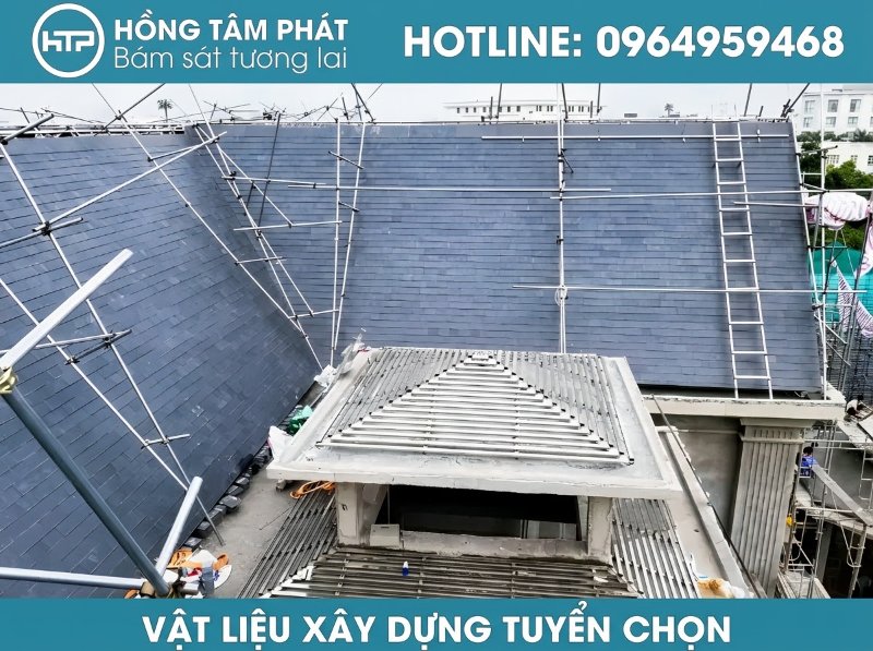 Ưu điểm mái ngói khung kèo sắt hộp là độ cứng cáp cao và dễ dàng hàn liên kết.