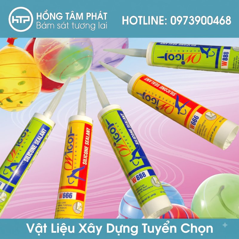 Dịch vụ giao hàng tận nơi chuyên nghiệp của Đại Lý Keo Silicone Wigo HTP.