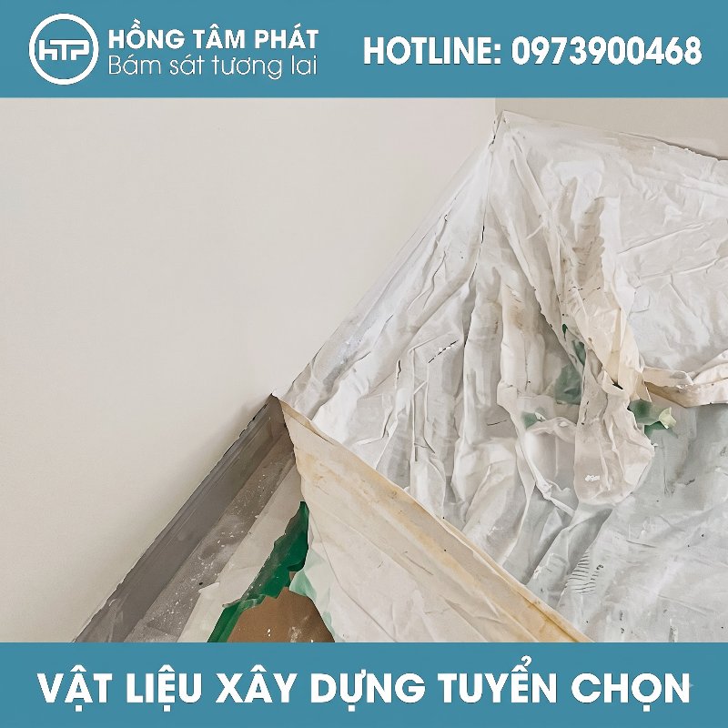 HTP cam kết Màng nilon che sơn chuẩn kích thước đáp ứng mọi nhu cầu dán.