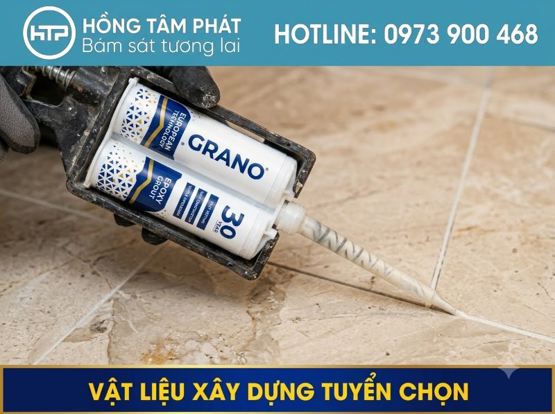 KEO 2 THÀNH PHẦN GRANO cao cấp là giải pháp tối ưu cho thợ thầu thi công.