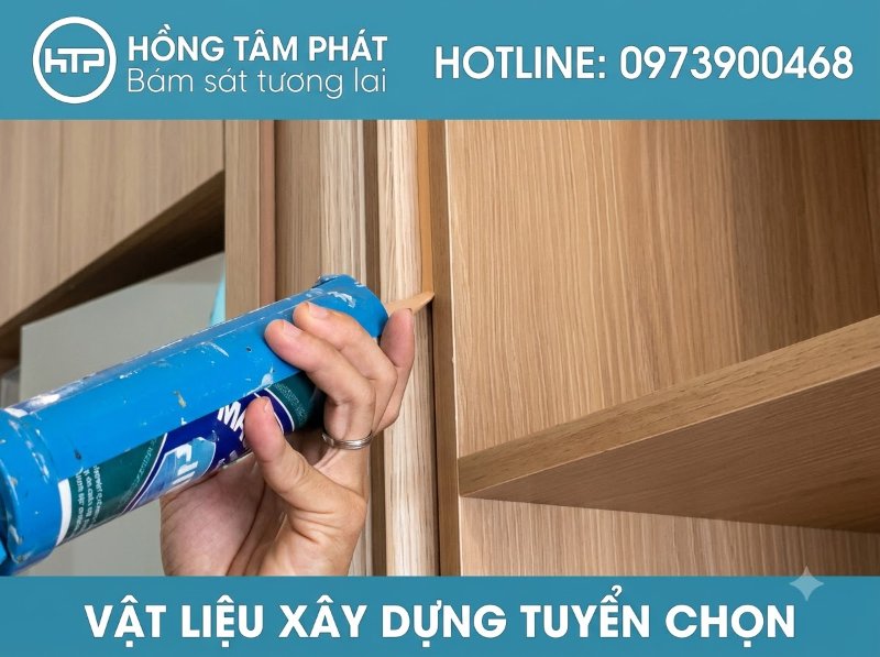 Cung cấp silicone màu gỗ sồi nhạt chất lượng cho các xưởng mộc và thiết kế nội thất.