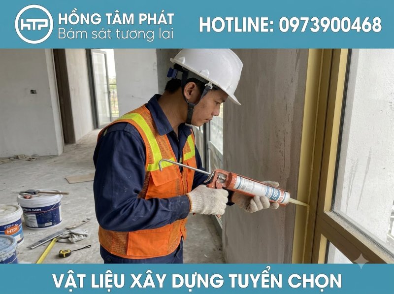 Khả năng chống thấm nước tuyệt vời giúp silicone màu vàng bảo vệ tốt bề mặt vật liệu.