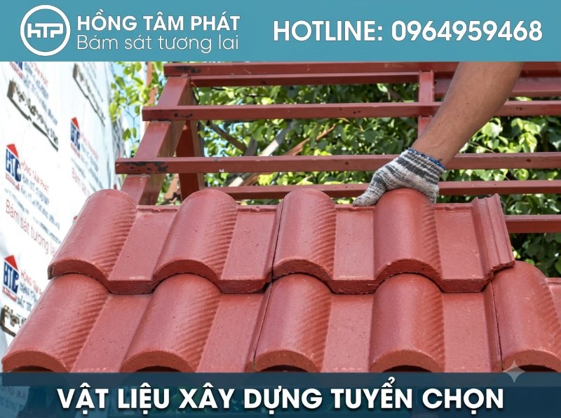 Chuyên thi công ngói sóng đẹp giúp mái nhà thêm phần bề thế và uy nghi vững chãi.
